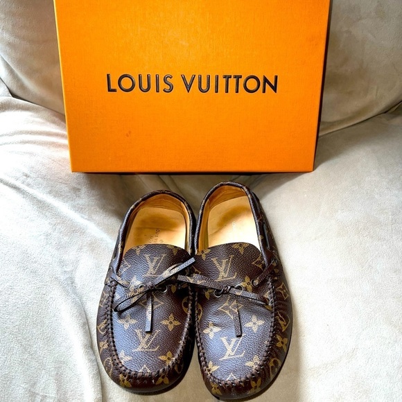 Louis Vuitton Other - Louis Vuitton loafers with dust bags, box, ribbon and gift card.